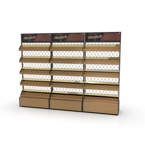 Bottom price Shoe Store Display -
 Shelf In A Wooden Retail Store – Jiquan