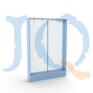 Retail Metal Grid Panel Display Racks