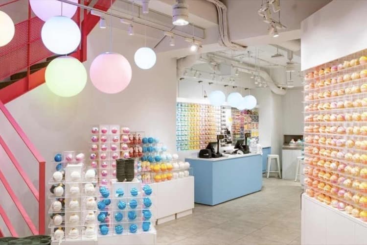 Lush Cosmetics' Multi-Sensory Experience Displays