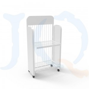 PriceList for Modern Retail Shelving -
 Mobile retail multi-functional display rack – Jiquan