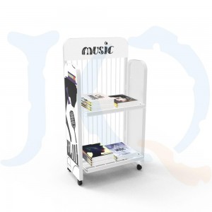 PriceList for Modern Retail Shelving -
 Mobile retail multi-functional display rack – Jiquan