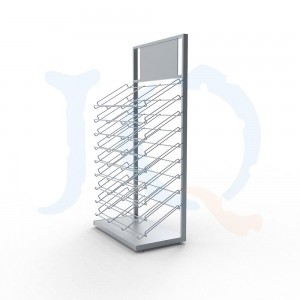 Low price for Metal Retail Shelving -
 Decorative materials display rack – Jiquan