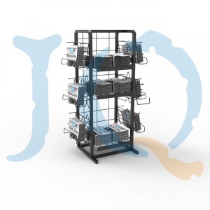 Retail magazines and newspapers Wire Display Rack