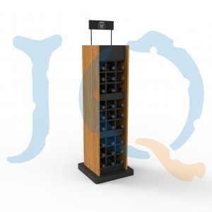 vertical wine rack