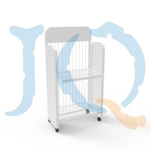 Mobile retail multi-functional display rack