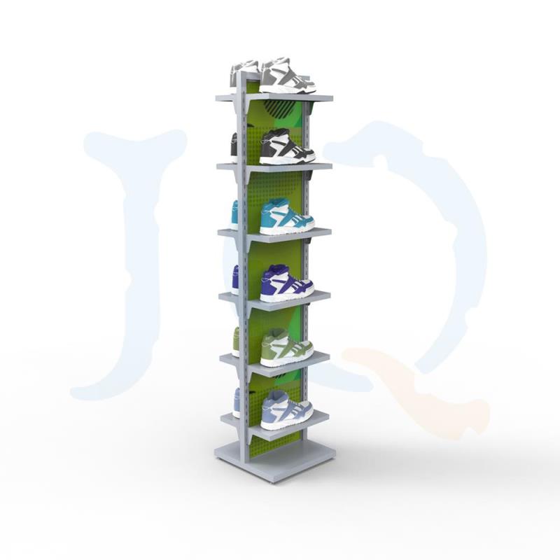 Hot sale Clothes Hanging -
 Retail clothing store metal shoe rack – Jiquan