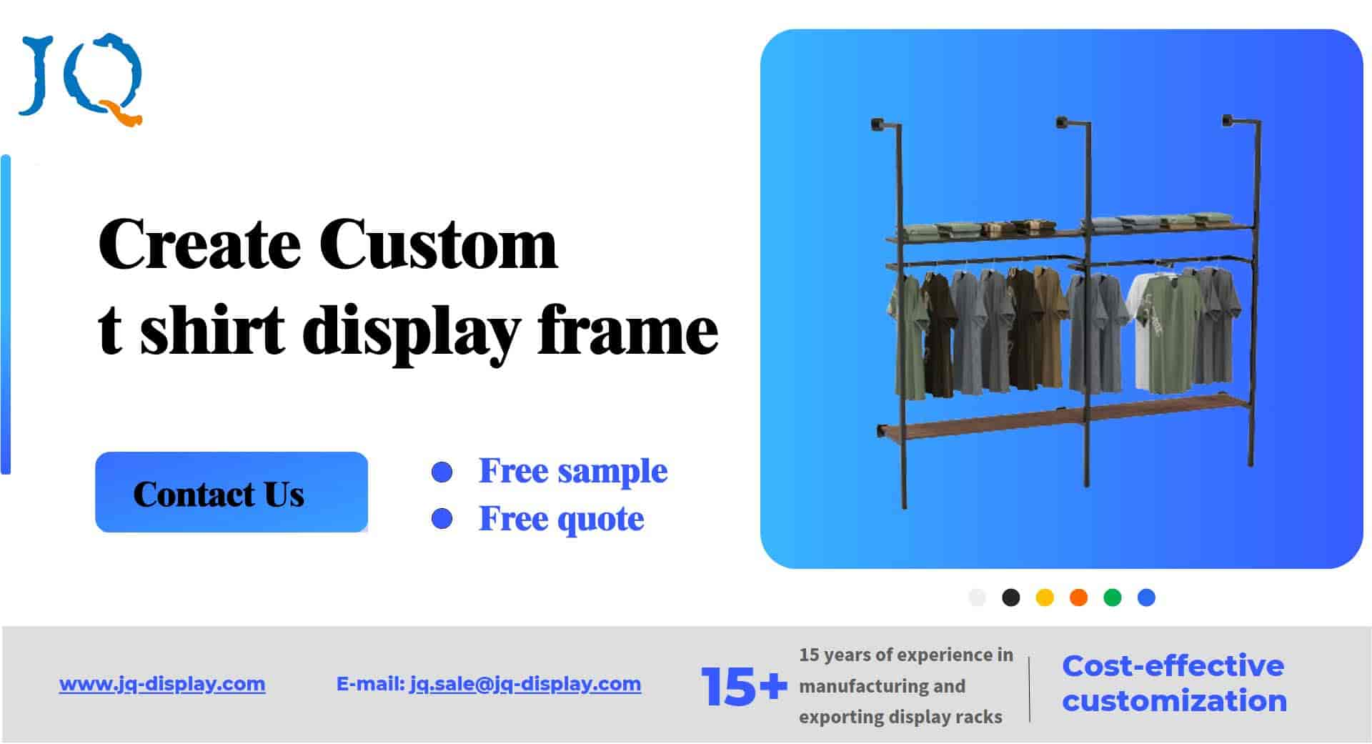 t shirt display frame